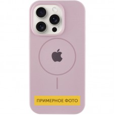 Чохол Silicone Case Full Protective (AA) with MagSafe для Apple iPhone 15 Plus (6.7") Рожевий / Pink Sand