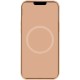 Чохол Silicone case (AAA) full with Magsafe and Animation для Apple iPhone 15 Pro Max (6.7") Помаранчевий / Orange Sorbet