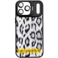Чохол TPU+PC Wild Leopard with MagSafe and Lens для Apple iPhone 17 Air (6.5") Black
