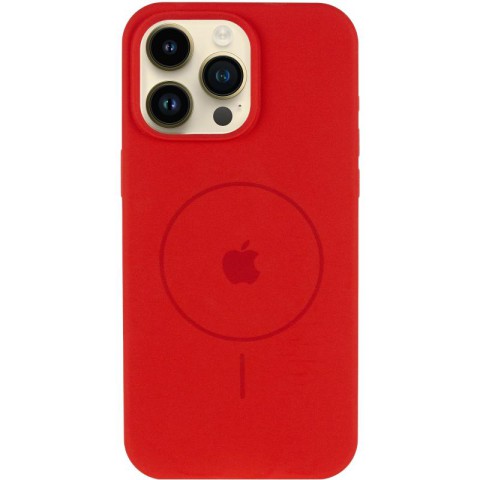 Чохол Silicone Case Full Protective (AA) V2 with MagSafe для Apple iPhone 12 Pro Max (6.7") Червоний / Red
