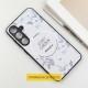 TPU+PC чохол Secret Garden with MagFit для Samsung Galaxy S23 FE White