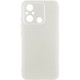 Чохол Silicone Cover Lakshmi Full Camera (AA) для Xiaomi Redmi 12C / Poco C55 Білий / White
