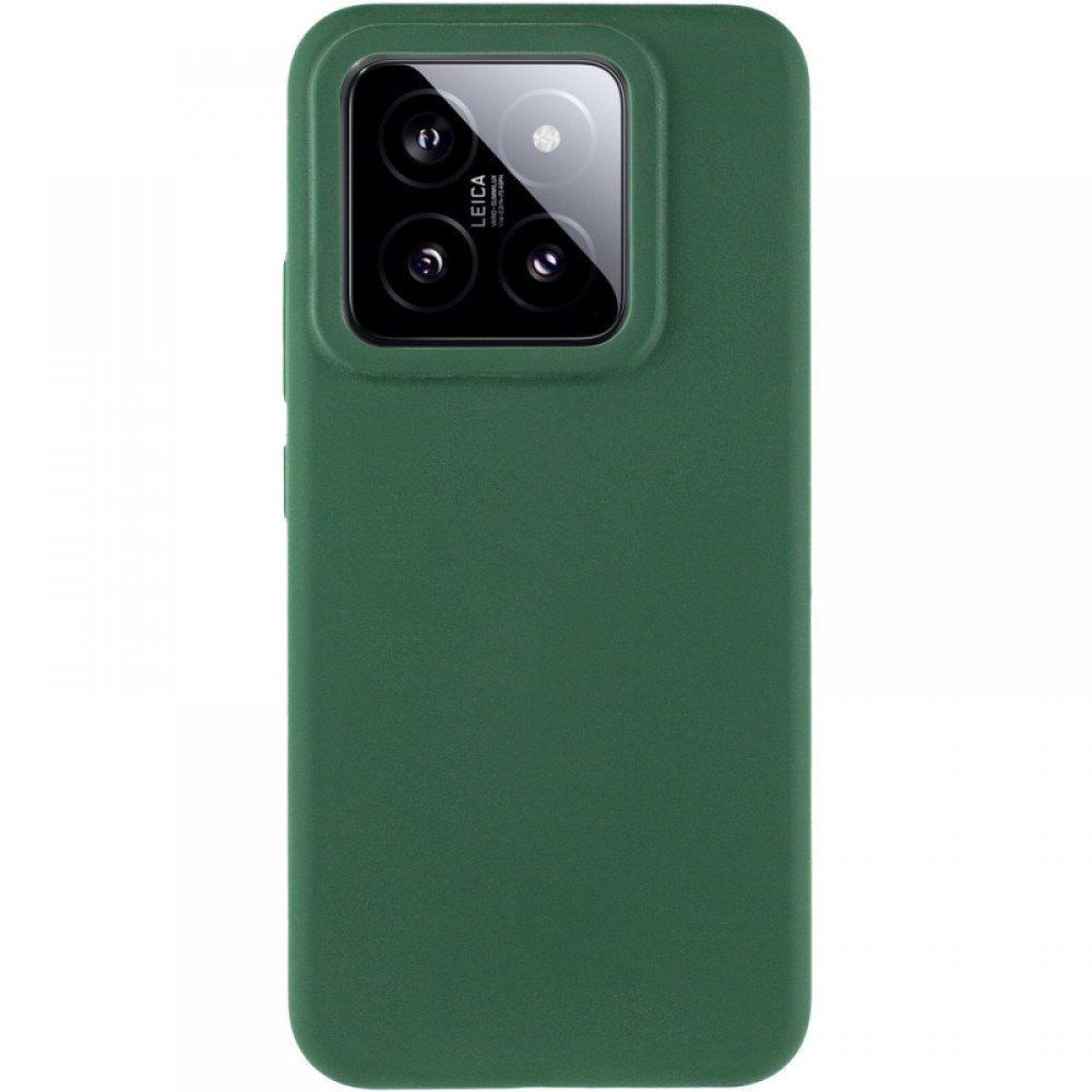 Чохол Silicone Cover Lakshmi (AAA) для Xiaomi 14 Pro Зелений / Cyprus Green