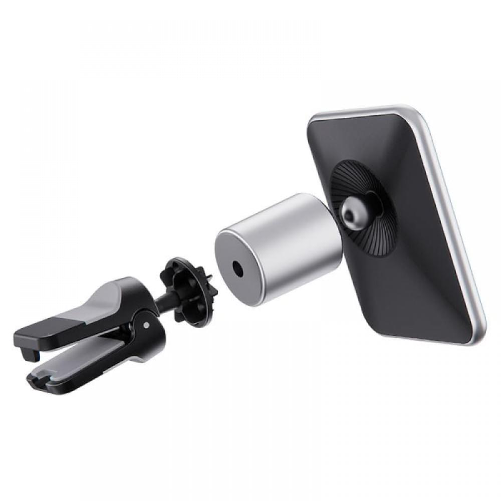 Автотримач з БЗП Borofone BH43 Magnetic 15W Black steel