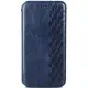 Шкіряний чохол-книжка GETMAN Cubic (PU) для Xiaomi Poco X5 5G / Redmi Note 12 5G Синій