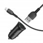 АЗП Hoco Z39 QC3.0 (2USB) + MicroUSB Чорний