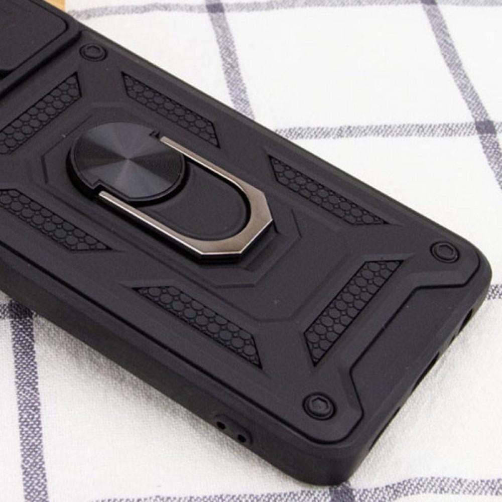 Чохол Ummi Camshield Serge Ring для Xiaomi Redmi Note 13 Pro 4G / 14s / Poco M6 Pro 4G Чорний
