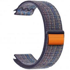 Ремінець Hoco WA25 Original series nylon strap для Apple watch 38/40/41mm Dynamic Royal Blue with Orange