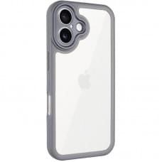 TPU чехол Transparent + Colour 1,5mm для Apple iPhone 16 (6.1")