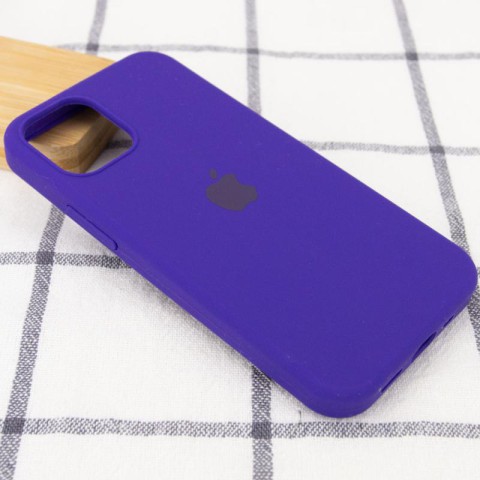 Чохол Silicone Case Full Protective (AA) для Apple iPhone 14 (6.1") Фіолетовий / Ultra Violet