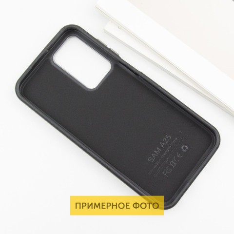 Шкіряний чохол Leather Case Metal Buttons для Xiaomi Redmi A3 Black