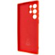 Чохол Silicone Cover Lakshmi Full Camera (A) для Samsung Galaxy S22 Ultra Червоний / Red