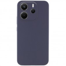 Чохол Silicone Cover Lakshmi Full Camera (AAA) для Xiaomi Redmi Note 14 4G Сірий / Dark Gray