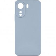 Чохол TPU GETMAN Liquid Silk Full Camera для Xiaomi Redmi 13C / Poco C65 Блакитний / Lilac Blue