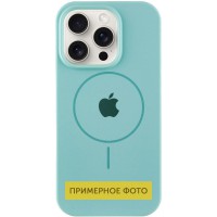 Чохол Silicone Case Full Protective (AA) with MagSafe для Apple iPhone 15 (6.1") Бірюзовий / Marine Green