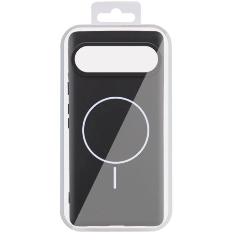 Чохол Silicone Cover Lakshmi (AA) with MagFit для Google Pixel 9 / 9 Pro Чорний / Black