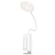 Настільна LED лампа Hoco HX10 Clip table lamp (1200mAh) White