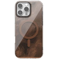 Чохол TPU Shiny Mountain (MagFit) для Apple iPhone 16 Pro Max (6.9") Chocolate