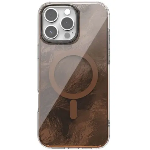 Чохол TPU Shiny Mountain (MagFit) для Apple iPhone 16 Pro Max (6.9") Chocolate