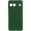 Чохол Silicone Cover Lakshmi Full Camera (A) для Google Pixel 7 Зелений / Dark green