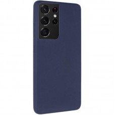 Чохол Silicone Cover Ummi Lakshmi (AA) для Samsung Galaxy S21 Ultra Синій / Midnight Blue