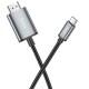 Перехідник Hoco UA27 HD Type-C to HDTV (2m) Metal gray