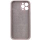 Чохол Silicone Case Full Camera Protective (AA) NO LOGO для Apple iPhone 12 Pro Max (6.7") Сірий / Lavender