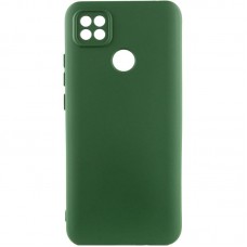 Чохол Silicone Cover Ummi Lakshmi Full Camera (AA) для Xiaomi Redmi 9C Зелений / Dark green