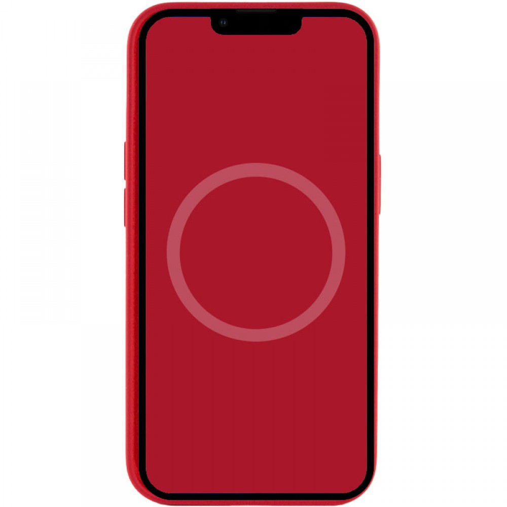 Чохол Silicone case (AAA) with Magsafe and Animation для Apple iPhone 13 Pro (6.1") Червоний / Red