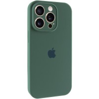 Чохол Silicone Case Full Camera Protective (AA) для Apple iPhone 14 Pro Max (6.7") Зелений / Pine green