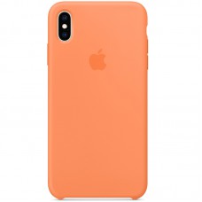 Чехол Silicone case (AAA) для Apple iPhone XS Max (6.5")