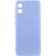 Чохол TPU GETMAN Liquid Silk Full Camera для Motorola Moto E13 Бузковий / Light purple