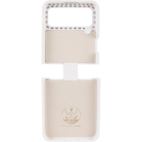 Чохол Foldables Silicone Cover Lakshmi (AAA) для Samsung Galaxy Z Flip4 Білий / White