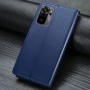 Шкіряний чохол книжка GETMAN Gallant (PU) для Xiaomi Redmi Note 10 / Note 10s Синій