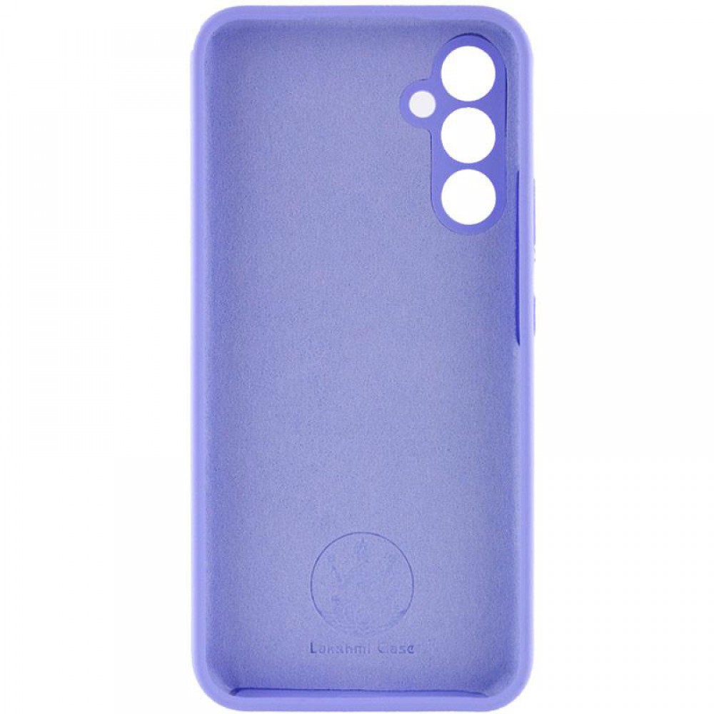 Чохол Silicone Cover Lakshmi Full Camera (AAA) with Logo для Samsung Galaxy A56 Бузковий / Dasheen