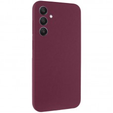 Чохол Silicone Cover Lakshmi Full Camera (AA) для Samsung Galaxy A35 Бордовий / Marsala
