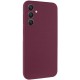 Чохол Silicone Cover Lakshmi Full Camera (AA) для Samsung Galaxy A35 Бордовий / Marsala