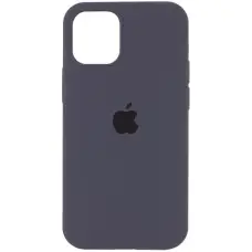 Чохол Silicone Case Full Protective (AA) для Apple iPhone 13 mini (5.4") Сірий / Dark Gray