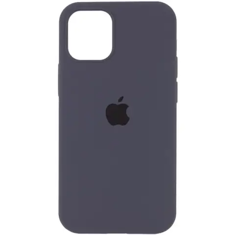 Чохол Silicone Case Full Protective (AA) для Apple iPhone 13 mini (5.4") Сірий / Dark Gray