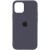 Чохол Silicone Case Full Protective (AA) для Apple iPhone 13 mini (5.4") Сірий / Dark Gray