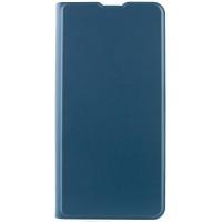 Шкіряний чохол-книжка GETMAN Elegant (PU) для Xiaomi Redmi 12C Синій