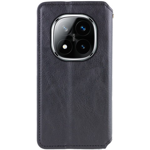 Шкіряний чохол-книжка GETMAN Cubic (PU) для Xiaomi Redmi Note 14 Pro 5G / 14 Pro+ Чорний