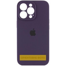 Чохол Silicone Case Full Camera Protective (AA) для Apple iPhone 17 Pro Max (6.9") Фіолетовий / Elderberry