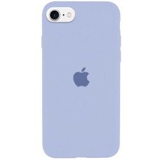 Чохол Silicone Case Full Protective (AA) для Apple iPhone SE (2020) / 7 / 8 (4.7") Блакитний / Lilac Blue