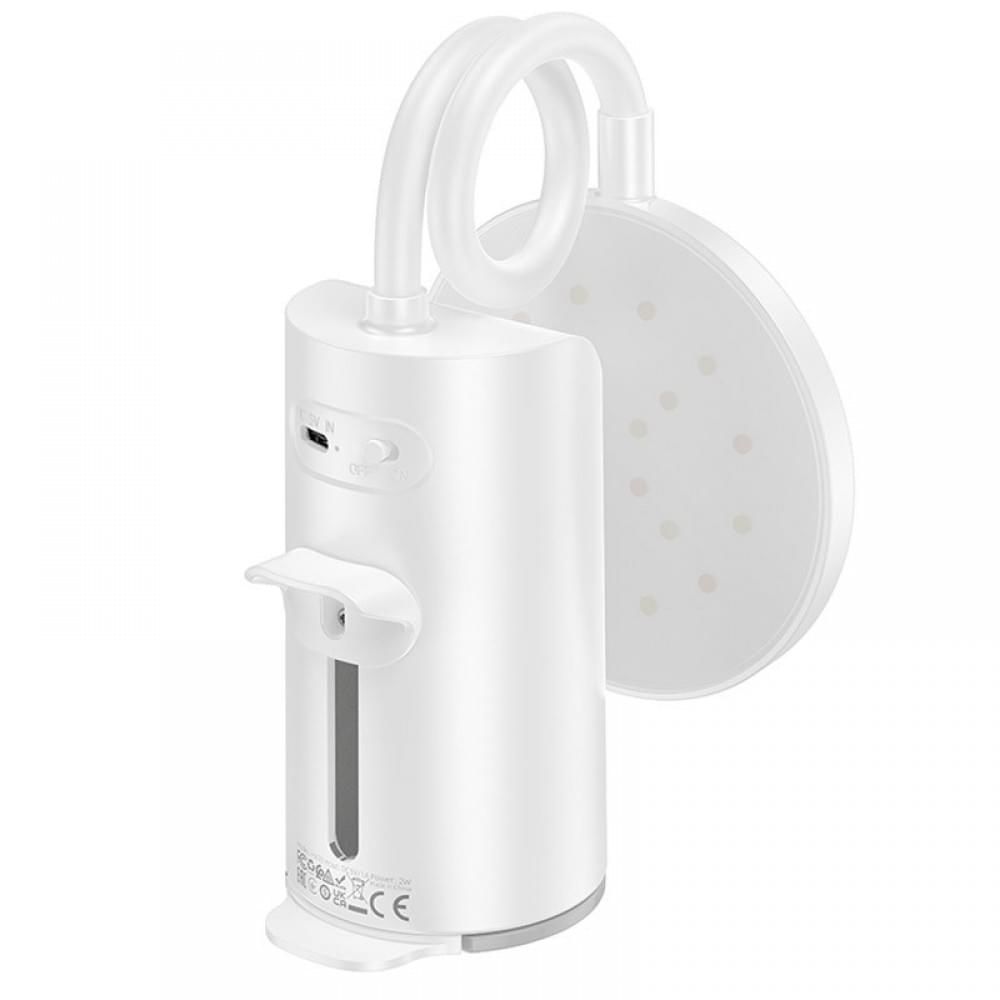 Настільна LED лампа Hoco HX10 Clip table lamp (1200mAh) White