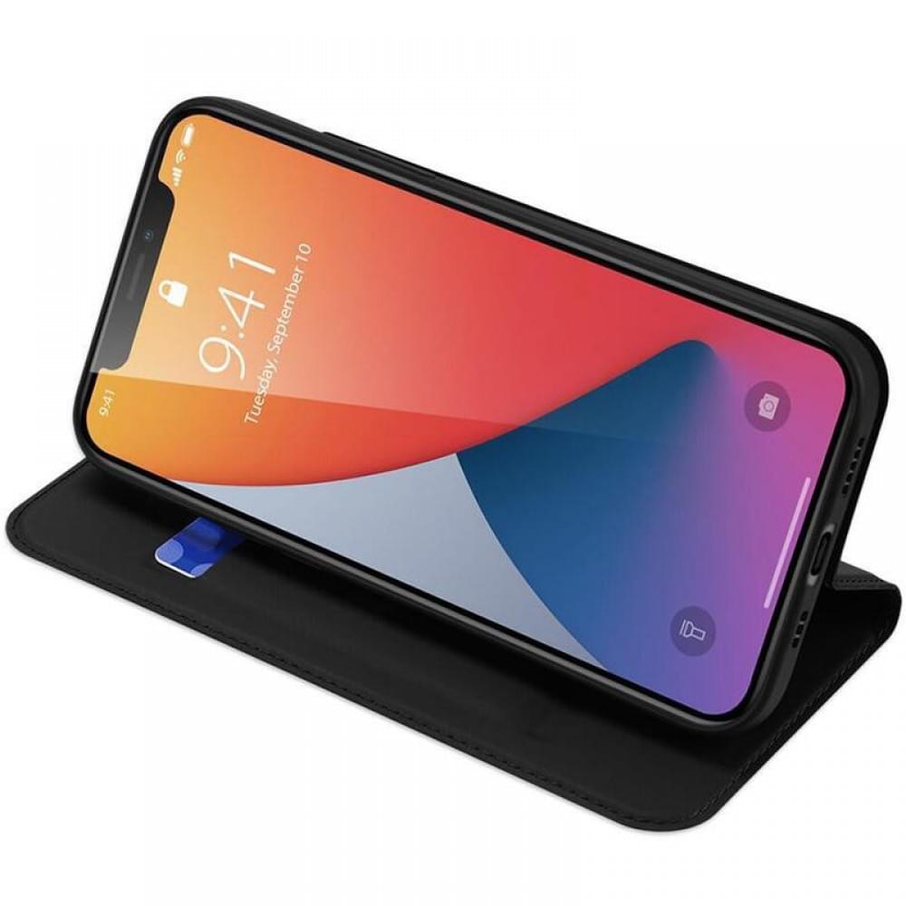 Чехол-книжка Dux Ducis с карманом для визиток для Apple iPhone 13 Pro (6.1")