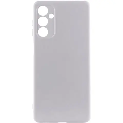 Чохол TPU GETMAN Liquid Silk Full Camera для Motorola Moto G54 Сірий / Lavender