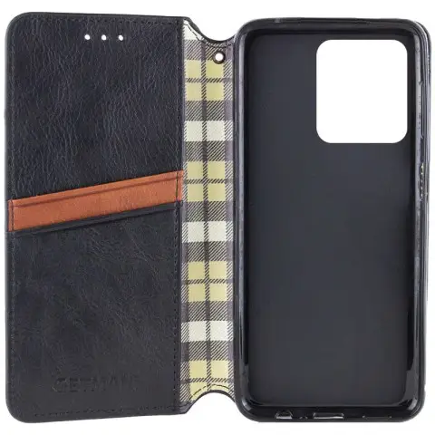 Шкіряний чохол-книжка GETMAN Cubic (PU) для ZTE Nubia V60 Чорний