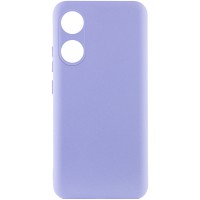 Чохол Silicone Cover Lakshmi Full Camera (A) для Oppo A58 4G Бузковий / Dasheen