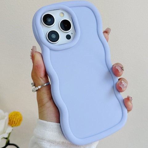 Чохол TPU Ripple для Apple iPhone 12 Pro Max (6.7") Lilac Blue